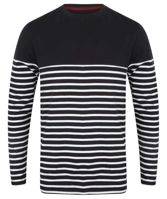 Long sleeve Breton striped T