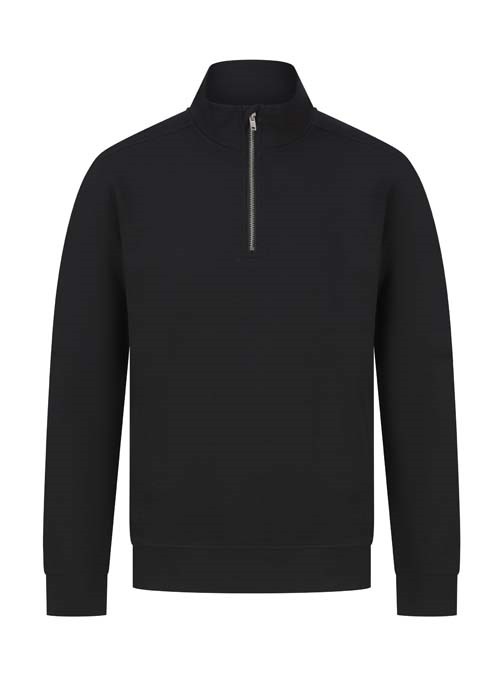 Unisex sustainable 1/4 zip sweatshirt