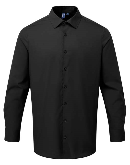 Long sleeve ?Recyclight? poplin shirt