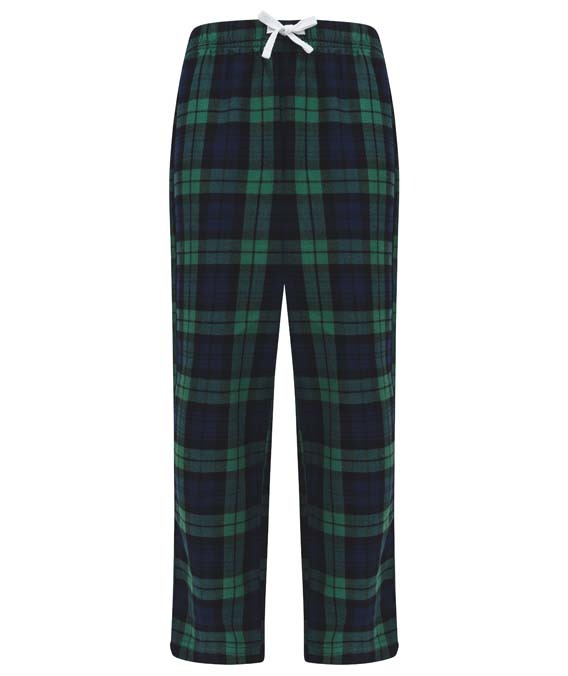 Kids tartan lounge pants